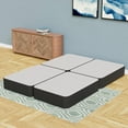 SIMING, 4Inch Sturdy Box Spring for Mattress SupportDurable and Fully