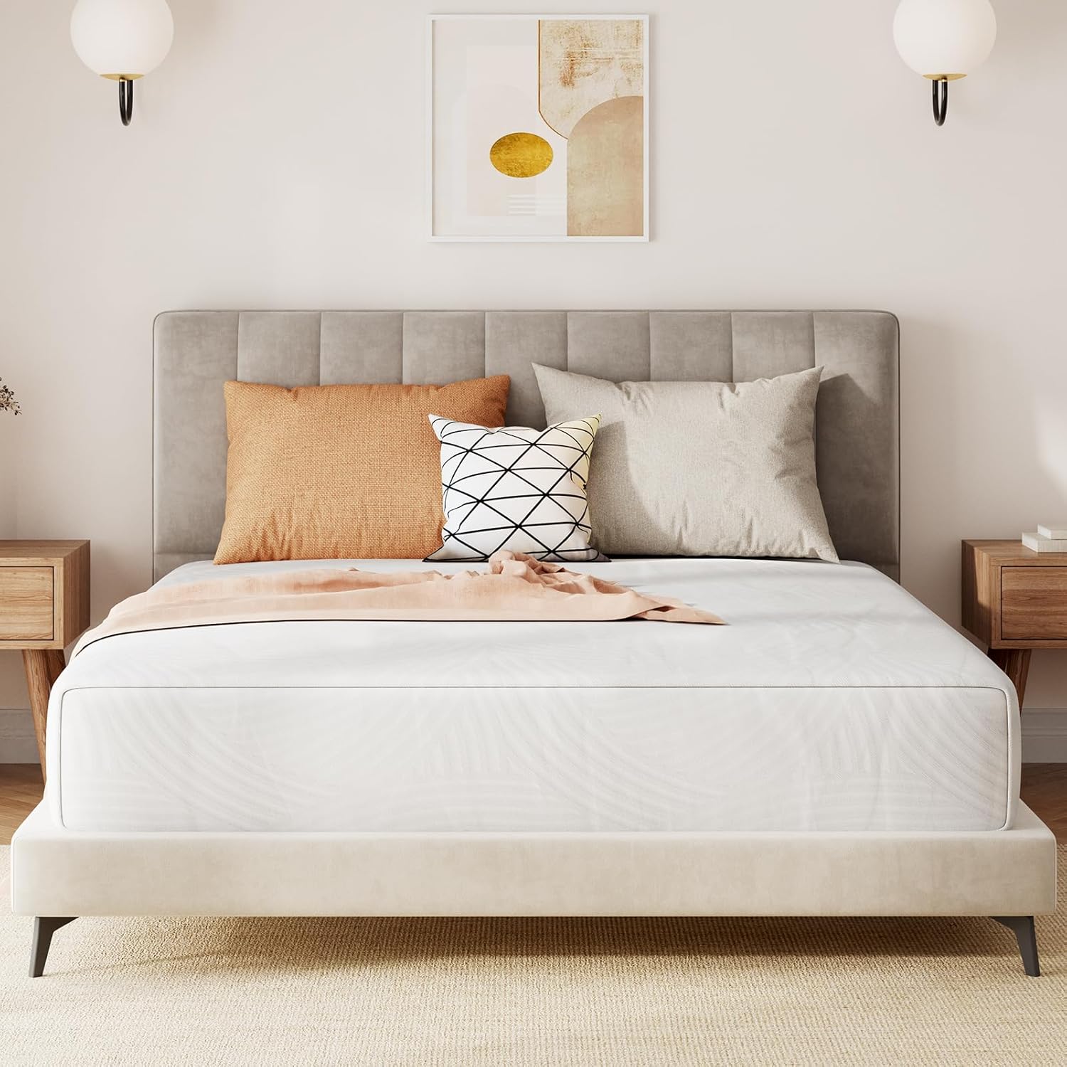 SIMING King Mattress, 10 Inch Memory Foam King Size Mattress in a Box