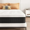 SIMING Mattress Queen Size, 10 Inch Hybrid Euro Top Mattress Bed in a