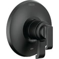 SIMING Tetra 17 Series DualFunction Matte Black Shower Valve Trim Kit