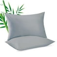 thumbnail image 1 of Disen Cotton Pillow Protectors with Zipper - Pack of 2, Allergy & Bed Bug Pillow Protector, Zippered Pillow Cases, King Size Pillow Protector with 20x26 inch, 1 of 4