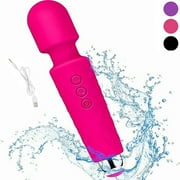 Disen Percussion Mini Handheld Electric Personnal Massager Wand Rechargeable&Waterproof Handheld Deep Tissue Neck Back Massager for Shoulder, Leg, Calf, Foot, Muscle, and Back Pain Relief(Pink)