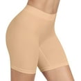 thumbnail image 1 of SIMIYA Slip Shorts Womens Comfortable Seamless Smooth Shapewear Slip Shorts for Under Dresses-Nude, 1 of 6