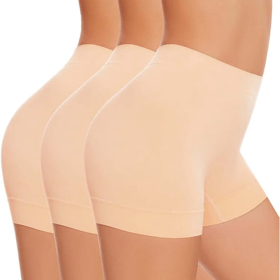 SIMIYA Slip Shorts for Women Under Dresses,Anti-Chafing Boyshorts Panties Shapewear,Yoga Biker Shorts