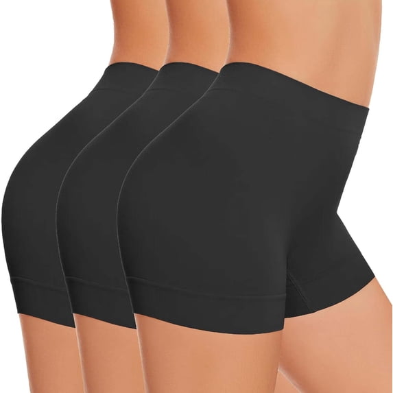 SIMIYA Slip Shorts for Women Under Dresses,Anti-Chafing Boyshorts Panties Shapewear,Yoga Biker Shorts