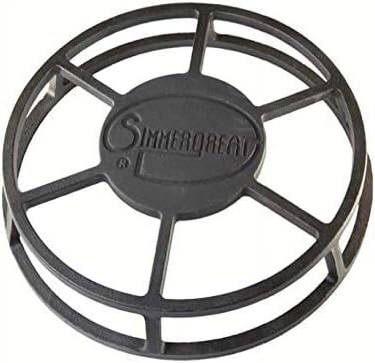 SIMMERGREAT CAST IRON COOKWARE, STOVE TOP HEAT DIFFUSER, TEMPERATURE