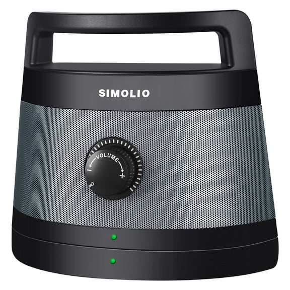 SIMOLIO 2.4G Wireless TV Speakers, Wireless Soundbox for Seniors, Wireless Speaker for TV Listening, Voice Clear Portable TV Speakers for The Elderly, Extra Headset & Adapter