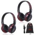 thumbnail image 1 of SIMOLIO IR Headphones for Car DVD, Wireless Uconnect Headphones for Kids Compatible with Honda Odyssey, Chrysler Pacifica, GMC Yukon, Toyota Sienna, Chevy Tahoe, 1 of 1