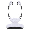 thumbnail image 1 of SIMOLIO Dual Wireless Headphones for TV Watching with Spare Battery for Seniors, Tone and Balance Control, Ambient Sound Listener, By-pass, 164 ft Range, No Audio Delay, SM-824D2, 1 of 9