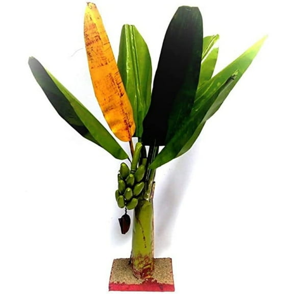 SIMONART AND PRINTING Artificial Banana Tree 10 in Multicolor Artificial Trees