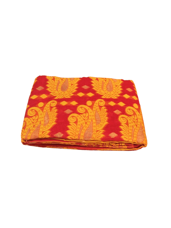 Women's Traditional Bengal Cotton Silk Soft Jamdani Saree - Beautiful design and Quality SAREE - Without Blouse Piece