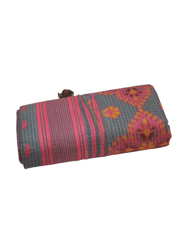 Women's Traditional Bengal Cotton Silk Soft Jamdani Saree - Beautiful design and Quality SAREE - Without Blouse Piece