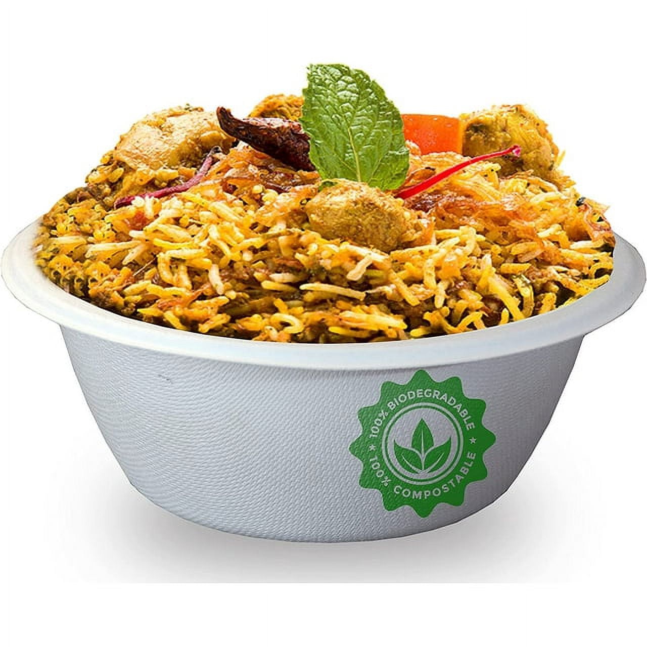 SIMOND STORE - 6Oz Paper Bowls - [Pack of 100] Disposable 100% Compostable  Paper Bowls - Heavy Duty Eco-Friendly - Sugarcane Bagasse Fiber  Biodegradable Bowls for Party, BBQ, Wedding - Walmart.com