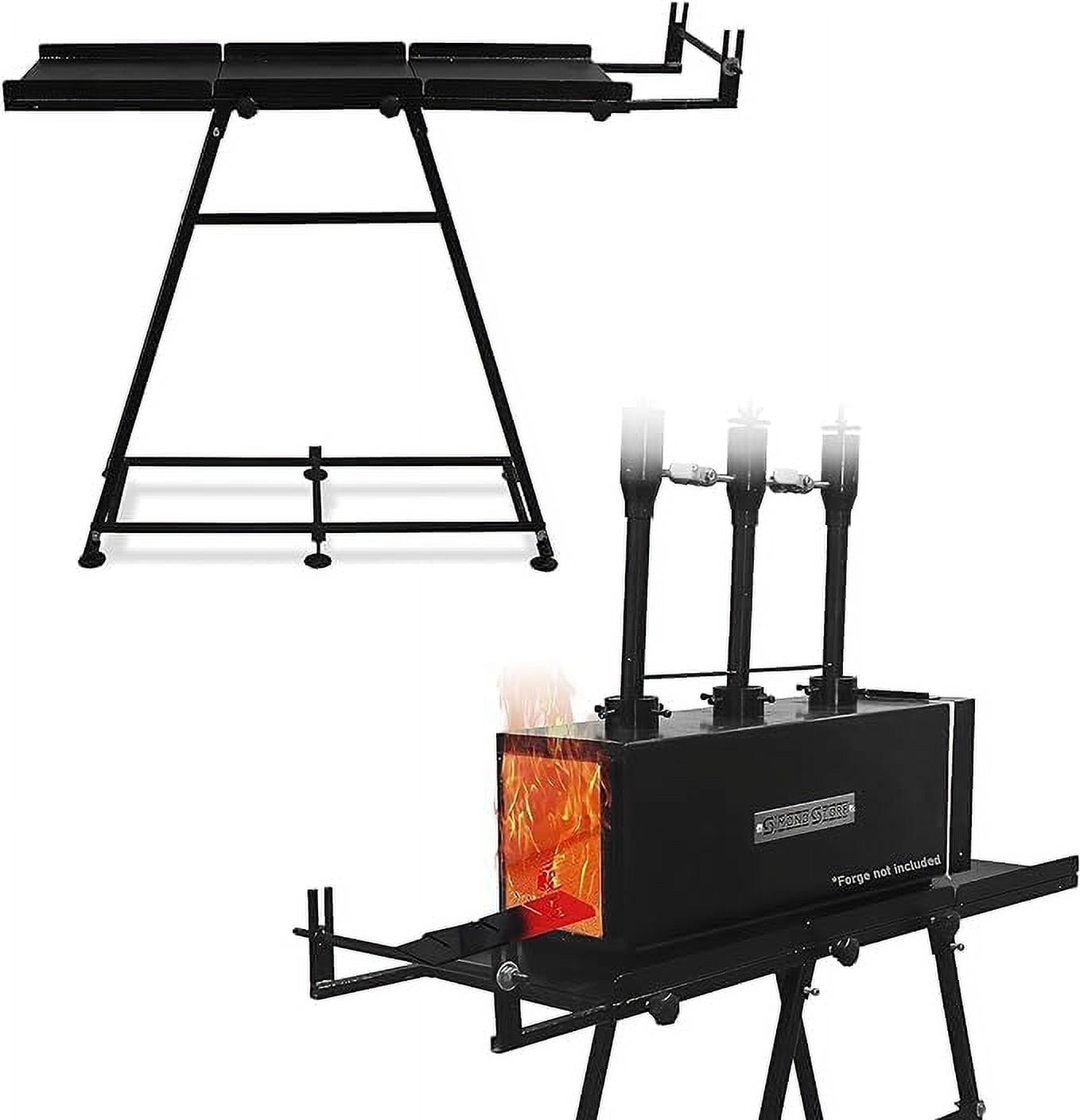 SIMOND STORE blacksmith forge kit Stand - compatible to all single ...