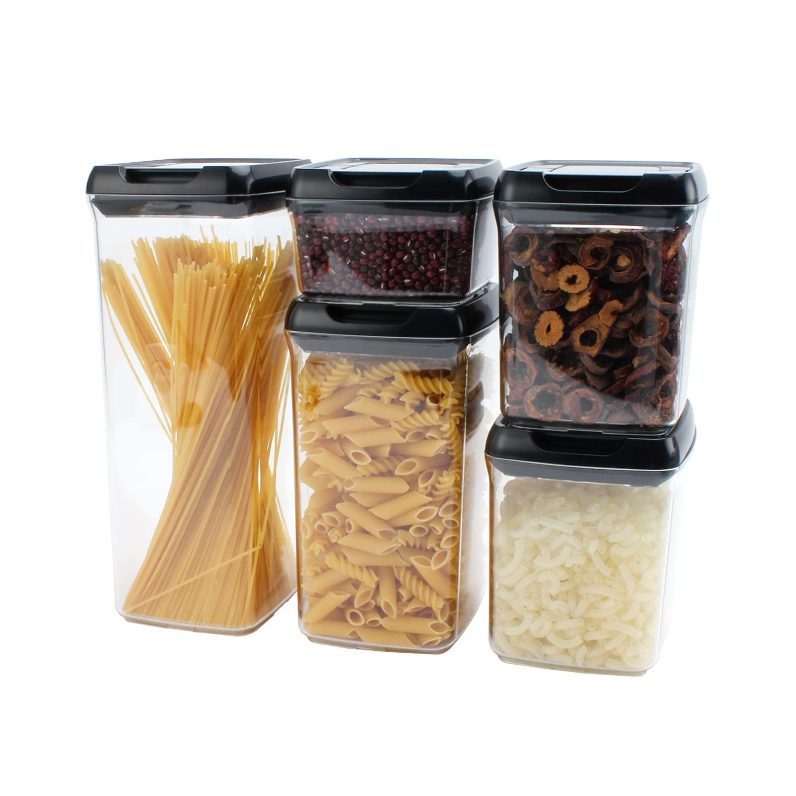 7-Piece Airtight Food Storage Container Set with Flip Lock Lids for PA