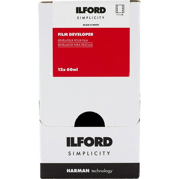 Ilford SIMPLICITY Film Developer, 60mL Sachet, 12-Pack