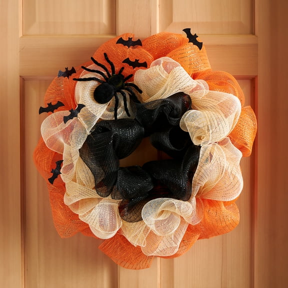 Simplicity mesh black 5.5in 10 yard, prefect for wreaths and decorating
