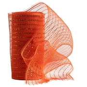 Simplicity mesh orange 5.5in 10 yard, prefect for wreaths and decorating