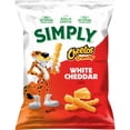 thumbnail image 1 of Simply Cheetos Crunchy Cheese White Cheddar Flavored Snacks, 6.5 oz, 1 of 11