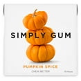 thumbnail image 1 of SIMPLY Gum Pumpkin Spice, MFF30 Plastic-Free Natural Chewing Gum, 6 Pack (90 Pieces) Aspartame Free, Sorbitol Free, non GMO, Kosher, Vegan, 1 of 3