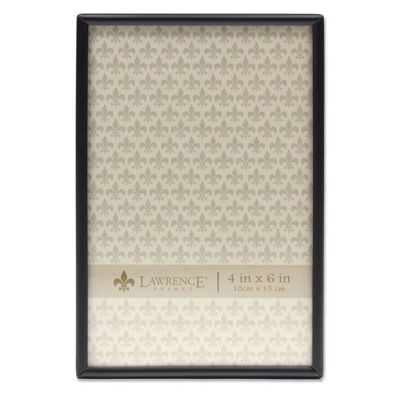 SIMPLY Matte-BLACK Aluminum 4x6 frame - 4x6