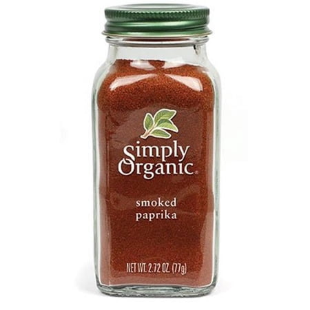 SIMPLY ORGANIC SPICE SMOKED PAPRIKA BTL-2. 72 OZ -Pack of 6