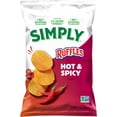 thumbnail image 1 of Simply Ruffles Hot and Spicy Potato Chips, 5.5 oz, 1 of 7