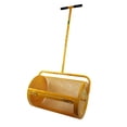 thumbnail image 1 of SIMPO Peat Moss Spreader Compost Spreader Lawn & Garden Spreader 24" x 16" x 59" Long Adjustable Handle, 1 of 9