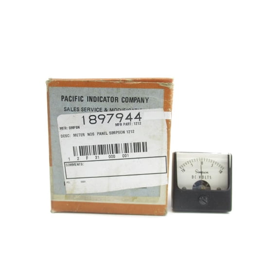 SIMPSON 1212 10-0-10VDC NSMP