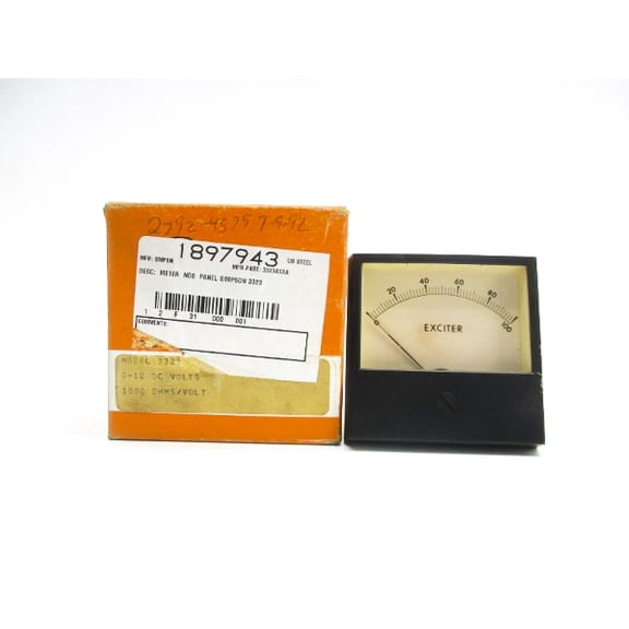 SIMPSON 3323A1XA 3323 0-100VDC NSMP