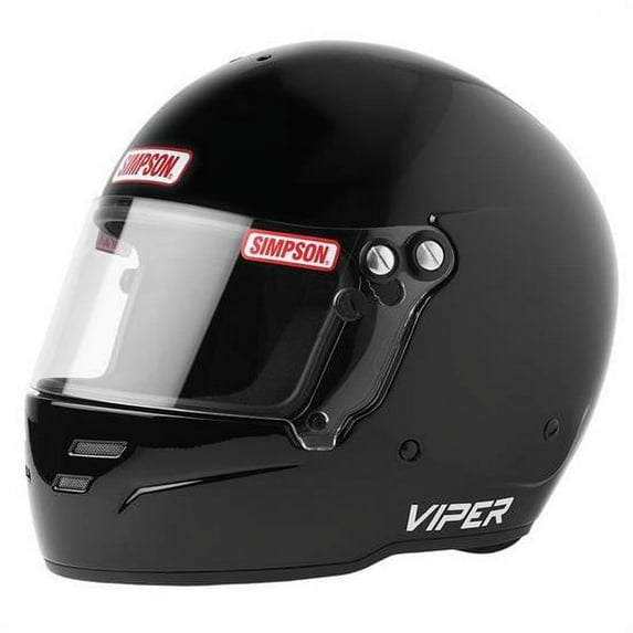 Simpson SA2020 Viper Helmet, Matte Black, Medium