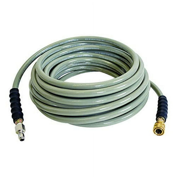SIMPSON Cleaning Armor 41114 3/8" x 50' 4500 PSI Hot and Cold Water Replacement/ Extension Hose