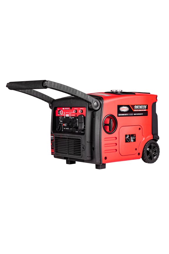 Portable 3,200 Watt Gas Inverter Generator & Portable Power Station