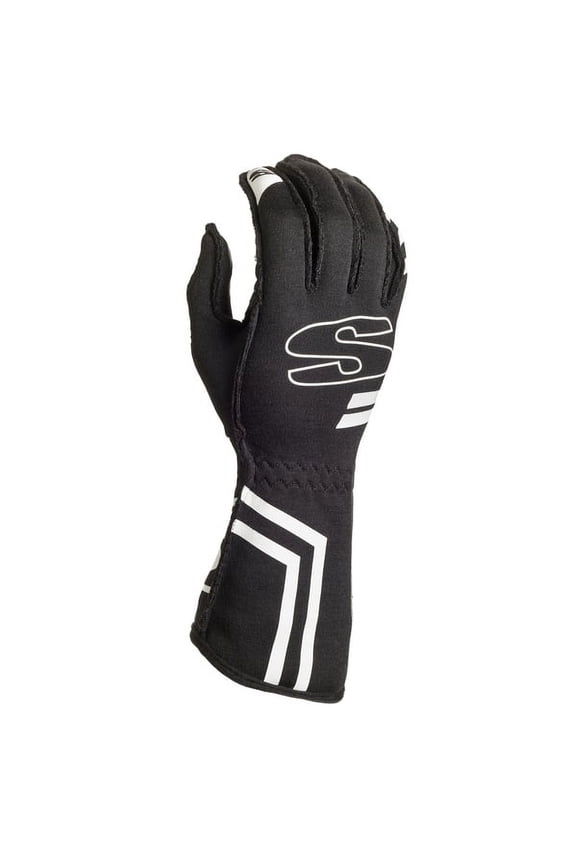 SIMPSON RACING ESXK Esses Nomex Heavy Duty Gloves, XL X-Large, Black, Pair