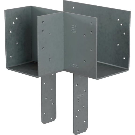 Simpson Strong-Tie L-Shape End Column Cap ECCLLQ666SDS - For 6X Beams, 6X Post, SDS
