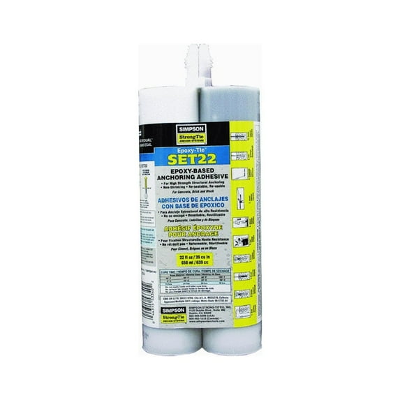 SIMPSON STRONG TIE Putty 22oz Set Epoxy Tie SET22-WEST