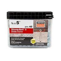 SIMPSON WEDGE ANCHOR ZINC 3/8X