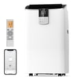 thumbnail image 1 of SIMZLIFE 12000 BTU Portable Air Conditioner with WIFI for Room, Portable AC Unit with Remote Control, White, 1 of 10