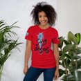 thumbnail image 1 of SING FOR JESUS Unisex t-shirt (Red, 5XL), 1 of 4