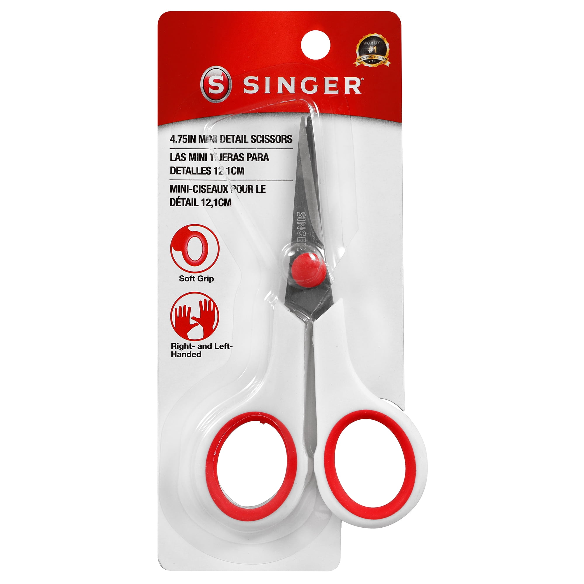 DYNO MERCHANDISE SINGER 4.75" Craft Scissors with Comfort Grip