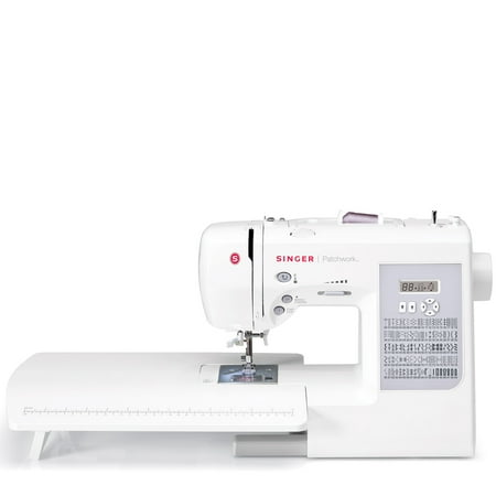 SINGER® Patchwork 7285Q Quilting Sewing Machine + Extension Table & Accessories | 100 Stitches