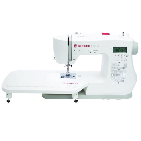 SINGER® C7290Q Sewing & Quilting Machine + Accessories & Extension Table | 417 Stitch Applications