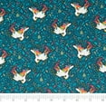 thumbnail image 1 of SINGER Christmas Collection 44" 100% Cotton Unicorn Sewing & Craft Fabric 8 yd By the Bolt, Multi-color, 1 of 2