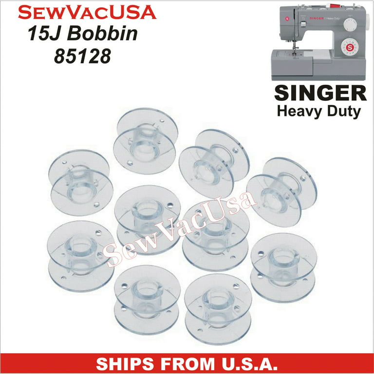 Singer Compatible Bobbins Fits All Heavy Duty Models 4411, 4423, 4432,  5511, 5523 & More See Description 