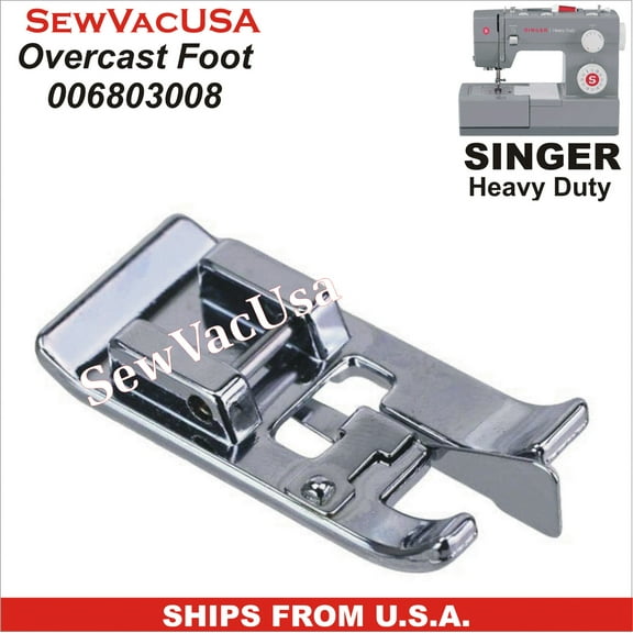 SINGER Compatible Overcast Foot 006803008 For SINGER Heavy Duty Model 4423 & More See Description