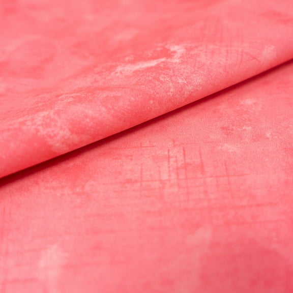 SINGER FABRICS - 100% Cotton Print, Craft Quilting, 44" x 8 Yards, Grunge Tonal Raspberry, Precut Fabric