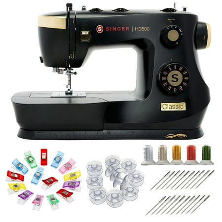 SINGER HD500 Classic Mechanical Sewing Machine with Bonus Sewing Bundle