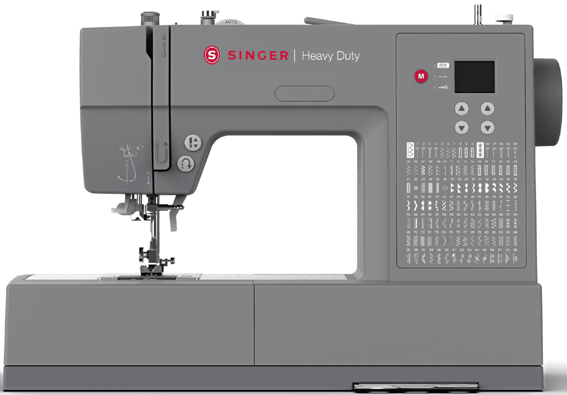 SINGER HD6600 Heavy Duty Sewing Machine, 215 Stitch Applications 