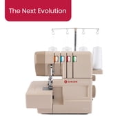SINGER  Heavy Duty 0420  Next Evolution Serger Overlock Machine, 13  Stitches, 4/3/2 Thread Capability, Strong Piercing Power, Metal Frame, Differential Feed, LED Light