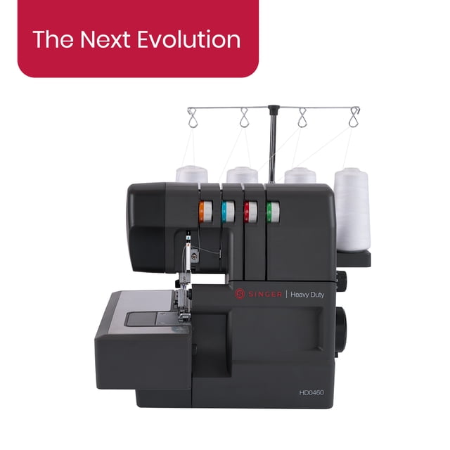 SINGER® Heavy Duty 0460 Next Evolution Serger Overlock Machine, 13 ...